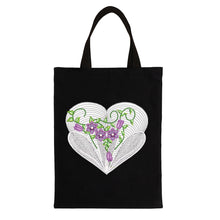 Load image into Gallery viewer, DIY Diamond Painting Rhinestone Eco-friendly Bag Fashionable Fashion Pocket Tote