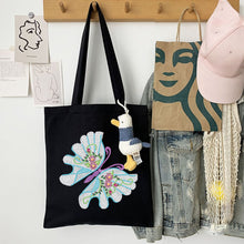 Load image into Gallery viewer, DIY Diamond Painting Rhinestone Eco-friendly Bag Fashionable Fashion Pocket Tote