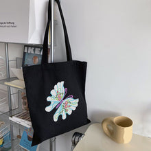 Load image into Gallery viewer, DIY Diamond Painting Rhinestone Eco-friendly Bag Fashionable Fashion Pocket Tote