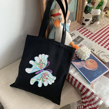 Load image into Gallery viewer, DIY Diamond Painting Rhinestone Eco-friendly Bag Fashionable Fashion Pocket Tote