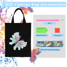 Load image into Gallery viewer, DIY Diamond Painting Rhinestone Eco-friendly Bag Fashionable Fashion Pocket Tote