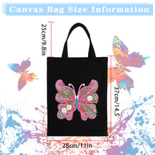 Load image into Gallery viewer, DIY Diamond Painting Rhinestone Eco-friendly Bag Fashionable Fashion Pocket Tote