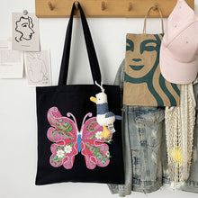 Load image into Gallery viewer, DIY Diamond Painting Rhinestone Eco-friendly Bag Fashionable Fashion Pocket Tote