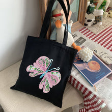 Load image into Gallery viewer, DIY Diamond Painting Rhinestone Eco-friendly Bag Fashionable Fashion Pocket Tote