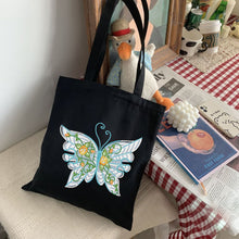 Load image into Gallery viewer, DIY Diamond Painting Rhinestone Eco-friendly Bag Fashionable Fashion Pocket Tote