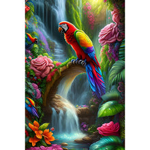 Load image into Gallery viewer, Diamond Painting - Full Round - colorful parrot (40*60CM)