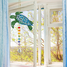 Load image into Gallery viewer, Sunflower/Animals Diamond Dots Art Cute Home Garden Decoration (Sea Turtles)