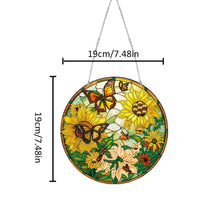 Load image into Gallery viewer, Butterfly/Animals Crystal Rhinestone Pendants Double Side Home Garden Decoration