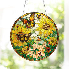Load image into Gallery viewer, Butterfly/Animals Crystal Rhinestone Pendants Double Side Home Garden Decoration