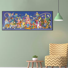 Load image into Gallery viewer, Diamond Painting - Full Round - Disney Characters Exhibition (80*30CM)