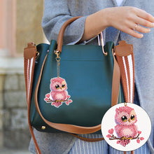 Load image into Gallery viewer, DIY Diamond Art Key Rings Special Shaped 5pcs Butterfly for Beginners Home Decor