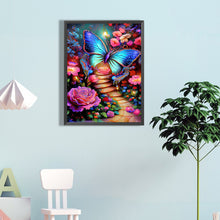 Load image into Gallery viewer, Diamond Painting - Full Round - butterfly garden (40*60CM)
