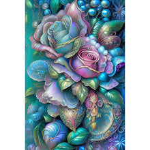Load image into Gallery viewer, Diamond Painting - Full Round - metal rose (40*60CM)