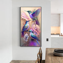 Load image into Gallery viewer, Diamond Painting - Full Round - bird on the branch (40*70CM)