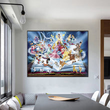 Load image into Gallery viewer, Diamond Painting - Full Round - Disney All-Star Fairy Tale Magic Book (125*90CM)