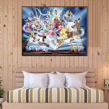 Load image into Gallery viewer, Diamond Painting - Full Round - Disney All-Star Fairy Tale Magic Book (125*90CM)