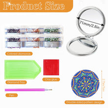 Load image into Gallery viewer, DIY Crystal Diamond Mirror Art Craft Set Paint by Number Kits for Adult and Kids