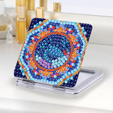 Load image into Gallery viewer, DIY Diamond Painting Makeup Mirror Paint by Number Kits Whale for Adult and Kids
