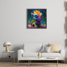 Load image into Gallery viewer, Diamond Painting - Full Round - Little dragon (30*30CM)