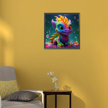Load image into Gallery viewer, Diamond Painting - Full Round - Little dragon (30*30CM)
