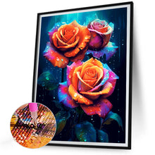 Load image into Gallery viewer, Diamond Painting - Full Round - colorful flowers (30*40CM)