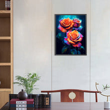 Load image into Gallery viewer, Diamond Painting - Full Round - colorful flowers (30*40CM)