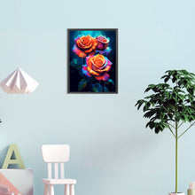 Load image into Gallery viewer, Diamond Painting - Full Round - colorful flowers (30*40CM)