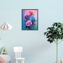 Load image into Gallery viewer, Diamond Painting - Full Round - colorful flowers (30*40CM)