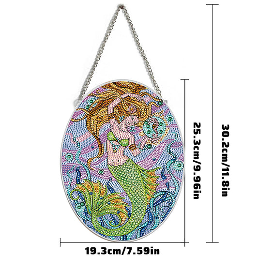 Butterfly/Animals Crystal Rhinestone Pendants Double Side Home Garden Decoration