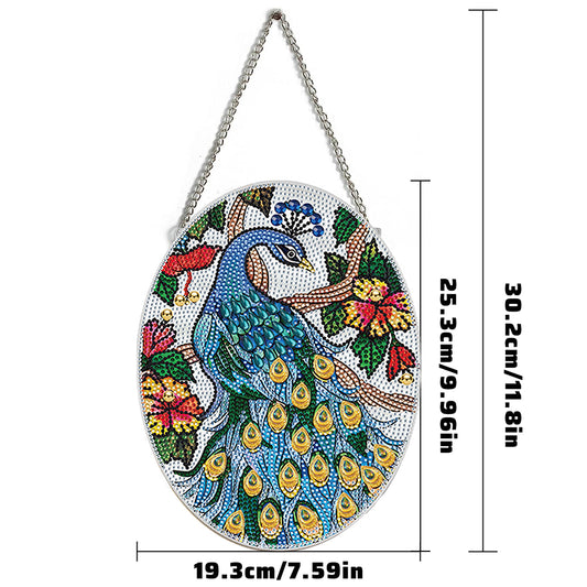 Butterfly/Animals Crystal Rhinestone Pendants Double Side Home Garden Decoration