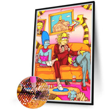 Load image into Gallery viewer, Diamond Painting - Full Round - The Simpsons (45*60CM)