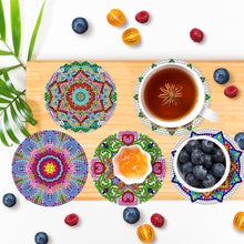 Load image into Gallery viewer, DIY Diamonds Painting Coaster Creative Drink Cup Cushion for Tabletop Protection