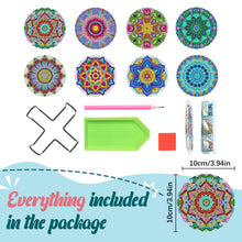 Load image into Gallery viewer, DIY Diamonds Painting Coaster Creative Drink Cup Cushion for Tabletop Protection