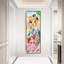 Load image into Gallery viewer, Diamond Painting - Full Round - Disney Princess (30*90CM)