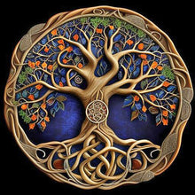 Load image into Gallery viewer, Diamond Painting - Full Round - life Tree (30*30CM)