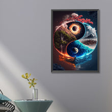 Load image into Gallery viewer, Diamond Painting - Full Round - Tai Chi ice and fire scene (40*60CM)