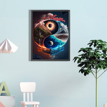 Load image into Gallery viewer, Diamond Painting - Full Round - Tai Chi ice and fire scene (40*60CM)