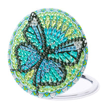 Load image into Gallery viewer, DIY Crystal Diamond Mirror Art Craft Set Butterfly Paint by Number Kits for Girl