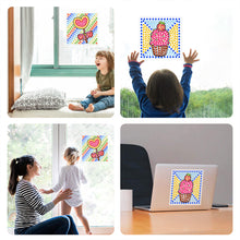 Load image into Gallery viewer, DIY Child Stickers Toy Animals Diamond Stickers Dolphin for Kids Adult Beginners