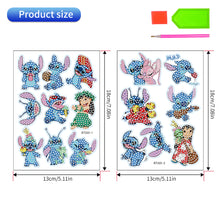 Load image into Gallery viewer, DIY Diamond Art Mosaic Sticker Animal Cartoon Gnome Gift for Kids (Stitch)