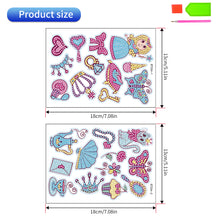 Load image into Gallery viewer, DIY Child Stickers Toy Creative Cartoon Diamond Art Mosaic Sticker Gift for Kids