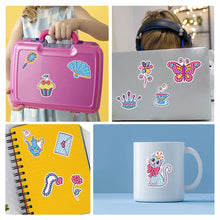 Load image into Gallery viewer, DIY Child Stickers Toy Creative Cartoon Diamond Art Mosaic Sticker Gift for Kids