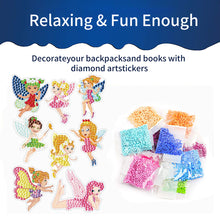 Load image into Gallery viewer, DIY Child Stickers Toy Creative Cartoon Diamond Art Mosaic Sticker Gift for Kids