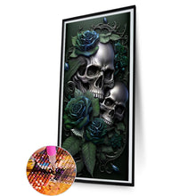 Load image into Gallery viewer, Diamond Painting - Full Round - dark skull (40*80CM)