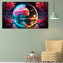 Load image into Gallery viewer, Diamond Painting - Full Round - night view (70*40CM)