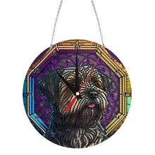 Load image into Gallery viewer, DIY Art Mosaic Rhinestone Wall Clocks Kit Acrylic Wall Clock for Kids and Adults