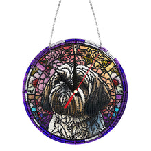 Load image into Gallery viewer, DIY Art Mosaic Rhinestone Wall Clocks Kit Acrylic Wall Clock for Kids and Adults