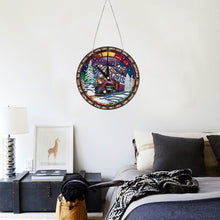 Load image into Gallery viewer, DIY Art Mosaic Rhinestone Wall Clocks Kit Acrylic Wall Clock for Kids and Adults