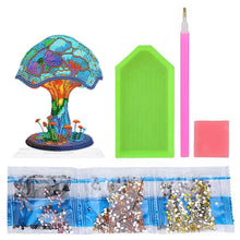 Load image into Gallery viewer, DIY Crystal Diamond Ornament Art Craft Mushroom Acrylic Kids Gift (LY017)