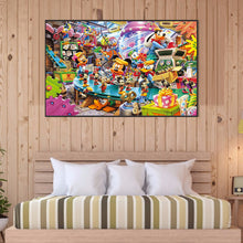 Load image into Gallery viewer, Diamond Painting - Full Round - disney cartoon (80*50CM)